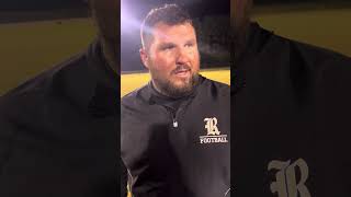 quotCoach Wes Tidwell praises Ragland’s grit in their 2720 win clinching a playoff spot [upl. by Aurita]