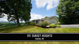 191 Sunset Heights Canton NC 28716 [upl. by Stuckey104]