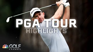 PGA Tour Highlights 2023 Fortinet Championship Round 1  Golf Channel [upl. by Refinaj330]