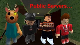 Im Back Roblox Piggy Public Servers [upl. by Hannis]