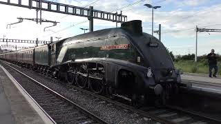 2018 06 16 Trains at Didcot Parkway with 60009 UNION OF SOUTH AFRICA [upl. by Farra]