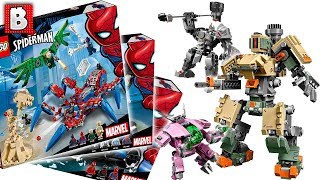 New LEGO Spiderman Sets and Overwatch Sets Revealed LEGO News [upl. by Jamill217]