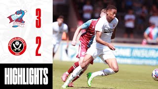 Scunthorpe United 32 Sheffield United  PreSeason highlights [upl. by Merola]