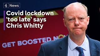 Government had ‘no good options’ to tackle Covid Chris Whitty tells inquiry [upl. by Gwenn158]