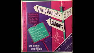 Jan Shermont JB Accolay Friedrich Seitz René Ortmans – Young Violinists Editions [upl. by Yssirk]