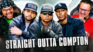 STRAIGHT OUTTA COMPTON 2015 MOVIE REACTION FIRST TIME WATCHING NWA  Full Movie Review [upl. by Hsotnas709]