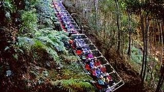 Worlds Steepest Railway  Scenic World Katoomba [upl. by Sewole]