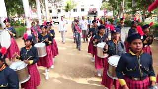 VEVEAHAM HRSECSCHOOL  SPORTS DAY FORENOONReceiving the Chief Guest amp Prayer Song 1 [upl. by Anwahsiek]