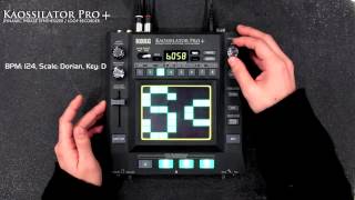 Korg Kaossilator Pro  House [upl. by Lorou]