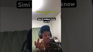 Simi ft ladipoe  know you  cover simi ladipoe knowyou [upl. by Torr874]