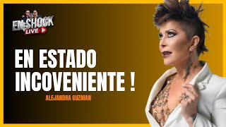 ¡ ALEJANDRA GUZMAN EMPEZO LA FIESTA MUY TEMPRANO [upl. by Kubis]