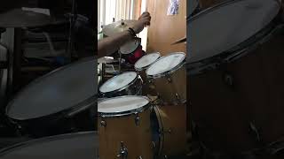 Drum CoverThe Trooper ironmaiden drumcover singlepedal nickomcbrain [upl. by Ynabe238]