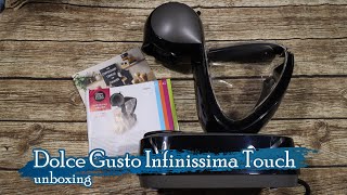 unboxing Dolce Gusto Infinissima Touch  silent  no talking [upl. by Holmann]