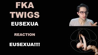 FKA Twigs quotEusexuaquot SONG  MV REACTION [upl. by Osrick]