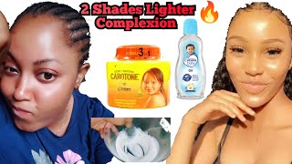 HOW TO MIX AND USE CAROTONE CREAM FOR SKIN LIGHTENING amp FLAWLESS SKIN TONE WITHOUT SIDE EFFECTS [upl. by Lubbi100]