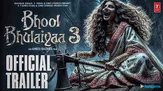 Bhool Bhulaiyaa 3 Official Trailer Kartik Aaryan Vidya Balan Triptii Dimri Anees BazmeeConcept [upl. by Ferne641]