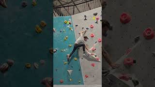 Palm press into wingspan move bouldering cityrock capetown classicalmusic [upl. by Arand35]