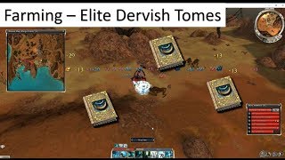 Guild Wars Farming  Bubahl IcehandsElite Dervish Tome [upl. by Enomahs]