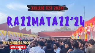 RAZZMATAZZ 🤟🏼🔥 College Fest  Daily Vlog  Pantnagar Uttrakhand  The Engineers Vlog [upl. by Selena562]