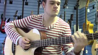 Breedlove Studio BJ350SME4 Acoustic bass demo [upl. by Kipper29]