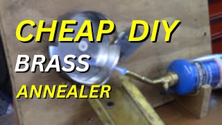 Build your own brass case annealer from scrap parts [upl. by Nosahc803]