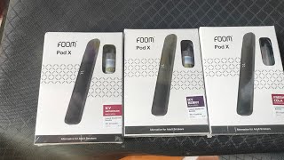 UNBOXING POD FOAM X BUNDLING LIQUID [upl. by Attecnoc30]