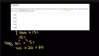 CCAT Simulation 1 Question 4 [upl. by Aneehsram]