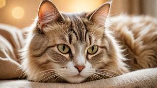 Relaxing music for stress relief amp Sleepcat Purr 150hz Cat Video cat kitten sleepaid [upl. by Worrell]