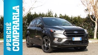 Ford Kuga 2017  Perché comprarla e perché no [upl. by Arymat]