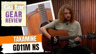 Takamine GD11M NS  Review  Guitar Interactive [upl. by Aramen]