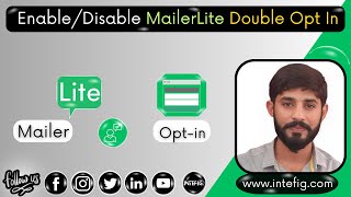 How to EnableDisable MailerLite Double Opt In [upl. by Tai747]