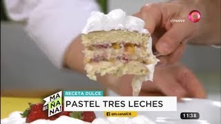 Receta dulce pastel tres leches [upl. by Eimile847]