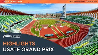 USATF Grand Prix Highlights  Eugene Continental Tour Gold 2021 [upl. by Juta]