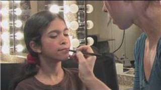 Theatrical Makeup  How to Do Stage Makeup on Kids [upl. by Ogg]