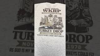 WKRP 1st Annual Turkey Drop TShirt [upl. by Reinaldos]