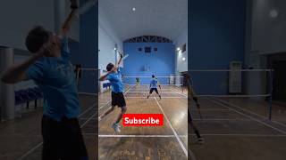 quotBest Badminton Game Short  FastPaced Smashes amp Epic Ralliesquotviralshort viralvideo sports [upl. by Hippel]