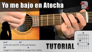 Yo me bajo en atocha  Sabina  PDF GRATIS  TUTORIAL  COVER [upl. by My]