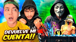 REY HACKER VS JETER EL ANIMAL POR MI CUENTA DE FREE FIRE😱 [upl. by Ettenim13]