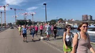 Dam tot damloop 2024 Fietsen langs de route [upl. by Derwin703]