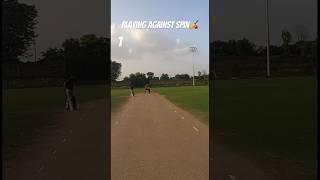 rate my batting against spin🏏 shorts cricket cricketlover [upl. by Ycnaf]