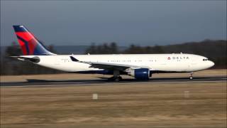 Delta Airlines Airbus A330200 Departure Full hd HQ [upl. by Onaivatco]