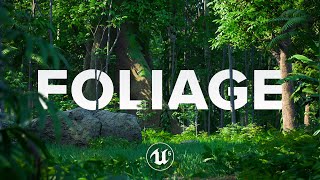 Foliage in Unreal Engine 5  Beginner Tutorial [upl. by Rudyard]