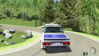 Slalom Fasano Italy Lada VFTS Assetto corsa [upl. by Davis112]