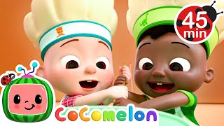 Baby Chefs 🧁 Muffin Man  CoComelon  Its Cody Time  CoComelon Songs for Kids amp Nursery Rhymes [upl. by Rockwell]