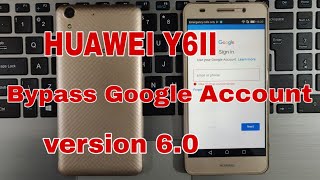 huawei y6ii frp bypass version 60 [upl. by Dessma316]