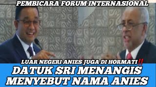 MERINDING‼️MOMENT DATUK SRI MALAYSIA TERSEDU MENYEBUT NAMA ANIES BASWEDAN [upl. by Gibbs]