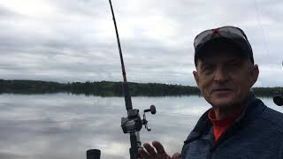 Lake Champlain Spring trolling for Land Lock Salmon 52919 [upl. by Avehstab]