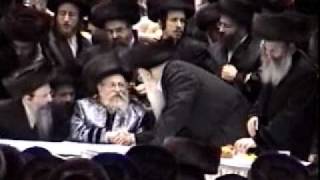 Bobov Rebbe Ztquotl at Wedding of Bobov Rebbe Shlita Son [upl. by Joelle]