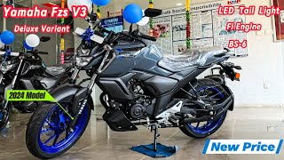 Yamaha Fzs V3 Deluxe Price In Nepal 2024🇳🇵 Yamaha Fzs V3 Deluxe Price [upl. by Pirozzo]