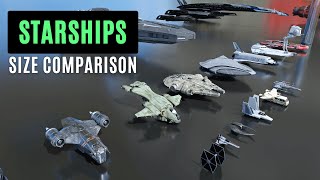 Starships Size Comparison 3D 🛸 [upl. by Verla]